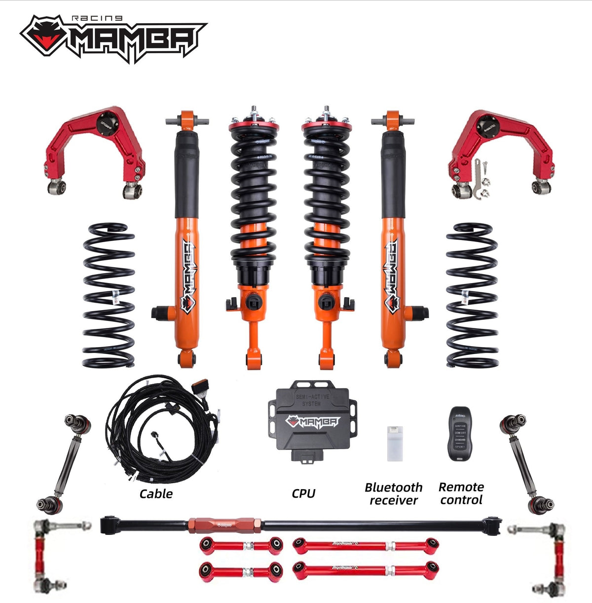 GWM TANK 300 / 500 Electronic Controlled Damper - ECD LIFT KIT By Desert Mamba Racing