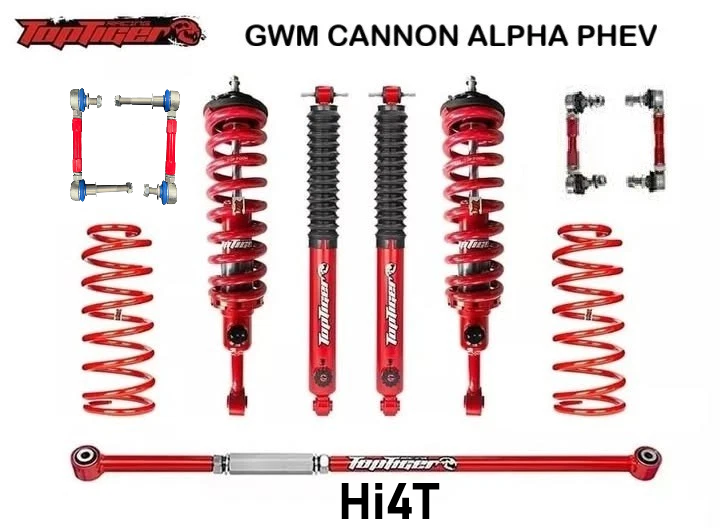 GWM Cannon ALPHA PHEV Hi4T LIFT KIT  2inch 50mm (REAR COIL VERSION) PLUG IN HYBRID NITRO - IN STOCK