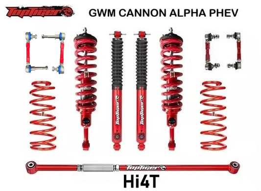 GWM Cannon ALPHA PHEV Hi4T LIFT KIT  2inch 50mm (REAR COIL VERSION) PLUG IN HYBRID NITRO - IN STOCK