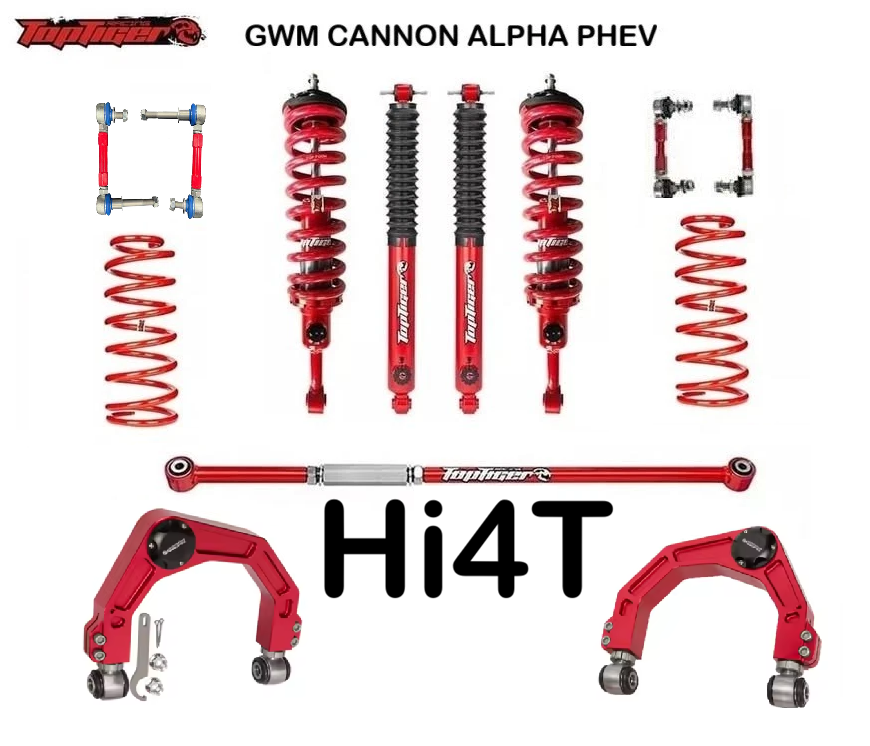 GWM Cannon ALPHA PHEV Hi4T LIFT KIT MASTER KIT -  2inch 50mm (REAR COIL VERSION)