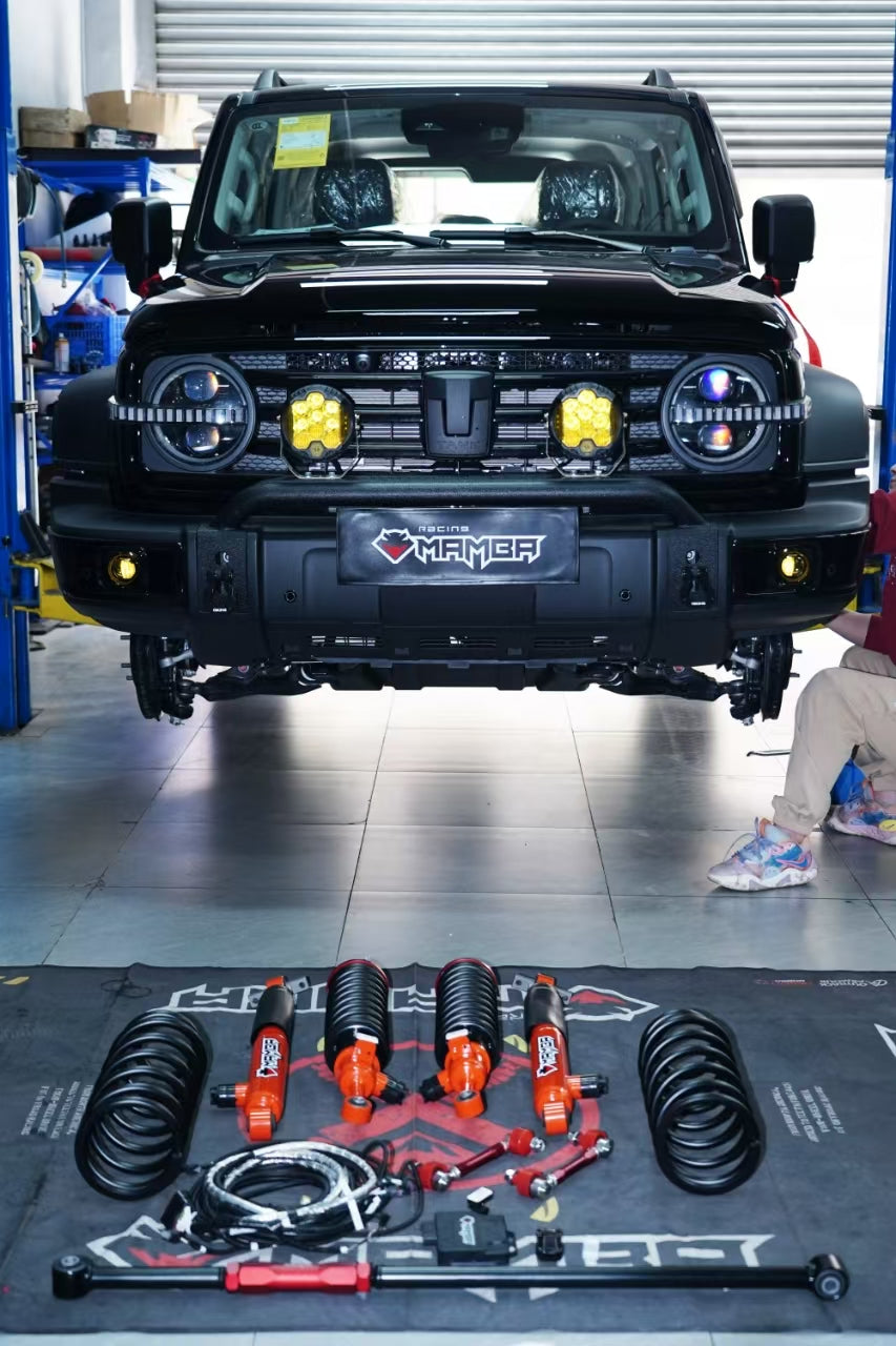 GWM TANK 300 / 500 Electronic Controlled Damper - ECD LIFT KIT By Desert Mamba Racing