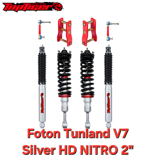 FOTON TUNLAND V7 2INCH LIFT KIT SILVER SERIES 50MM HD