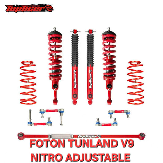 FOTON TUNLAND V9 (Rear Coil Model) – 2" Nitro Lift Kit