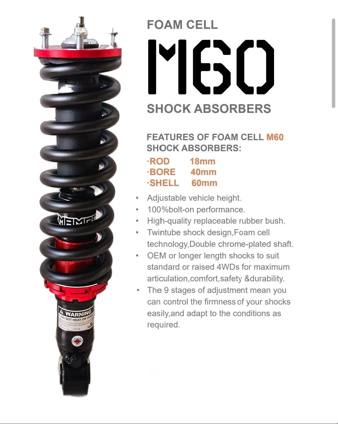 BYD SHARK 6 LIFT KIT by Mamba Racing 1.5inch