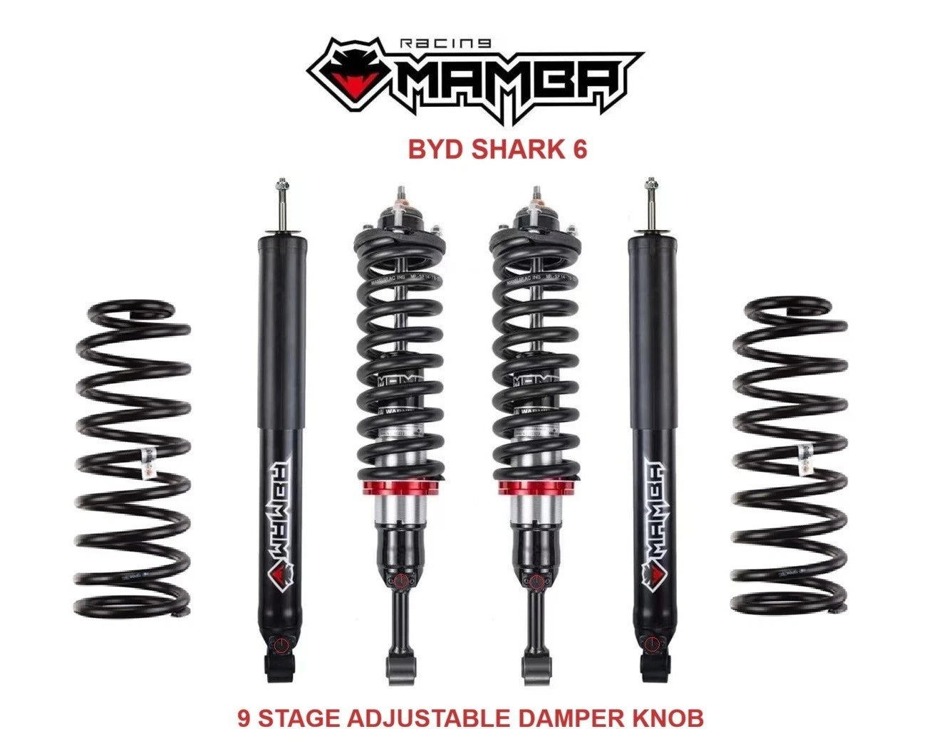 BYD SHARK 6 LIFT KIT by Mamba Racing 1.5inch